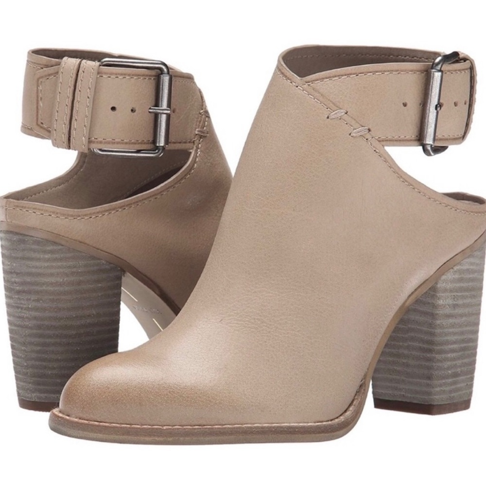 NWT Dolce Vita Jacklyn Booties, size 10, LT taupe leather